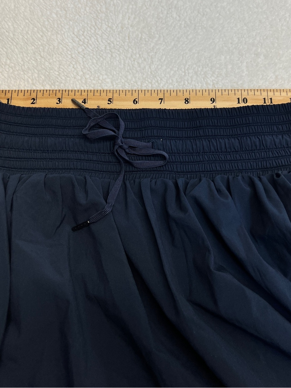 Lululemon Womens The Everyday Skirt Asymmetrical Sportswear Navy Blue, Size 6 - Picture 11 of 11